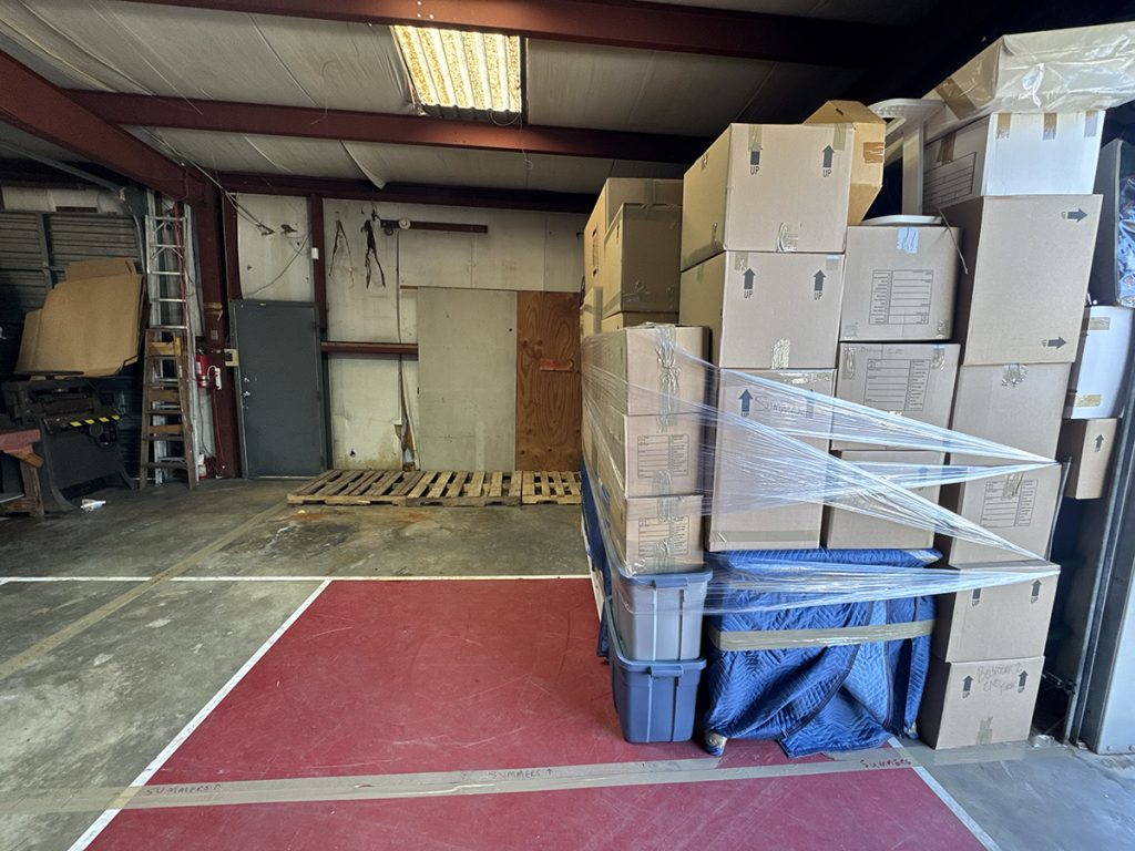Elite Moving storage facility